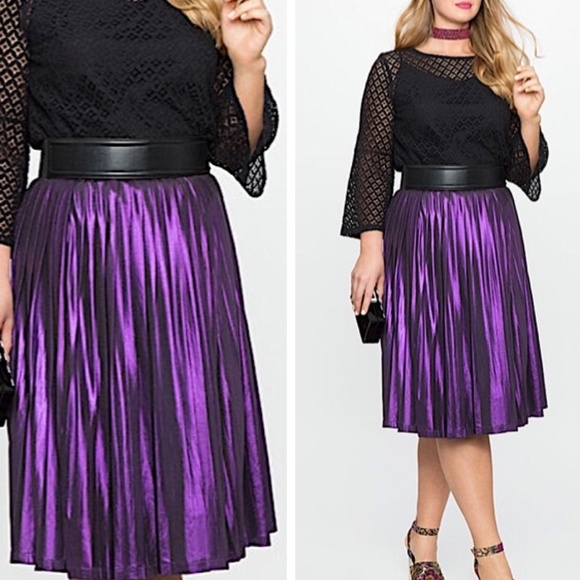 Eloquii Dresses & Skirts - Eloquii Metallic Skirt